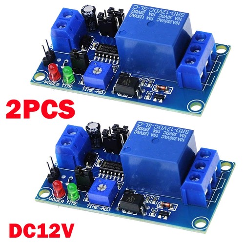 2pz dc12v 10a relè ritardante - relè,