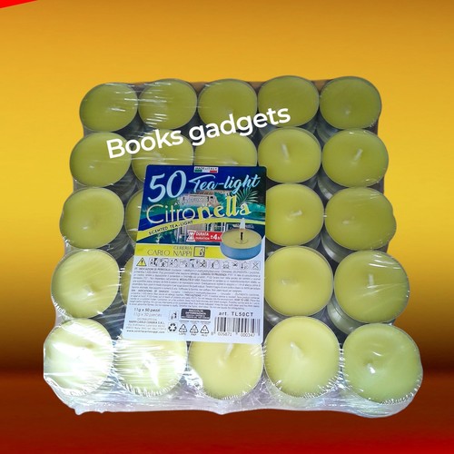 Candele alla citronella - 50,