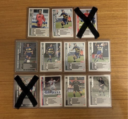 Lotto carte wccf prototipo p - 9,