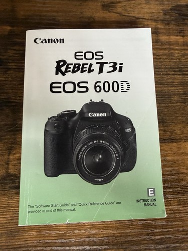 Canon eos rebel t3i - rebel, 600d