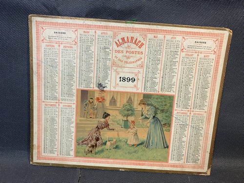 Antico calendario 1899 wisden - 1899,