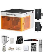 ATOMSTACK P1 Doppia Incisione Laser, Diodo 5W, Laser Infrarossi 1.2W, Laser Cutter Nuovo