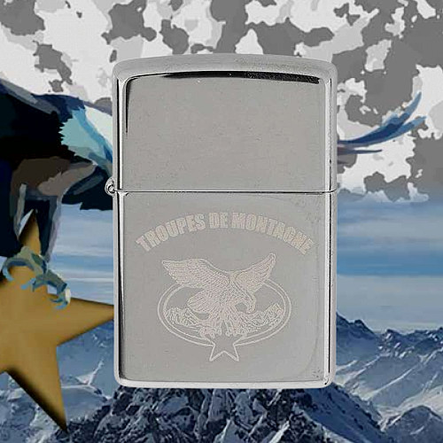 Zippo troupes montagne - troupes,