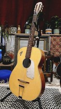 Chitarra Jazz Vintage 1967 EKO P8 7/8 Parlour Bellissimo Esempio Nuova Allestimento