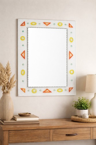 Specchio vintage anni vetro - specchio, 70