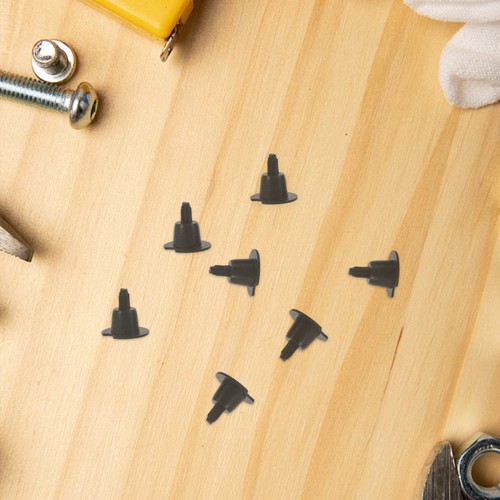 50pz clip fisse plastica - clip, in
