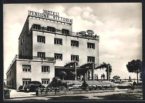 Cartolina rimini hotel - rimini,,