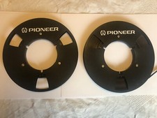 COPPIA BOBINE ALLUMINIO  PIONEER  DA 18 CM- 1/4 -  NAB -VUOTE