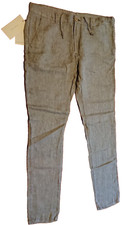 ZARA PANTALONE UOMO LINO