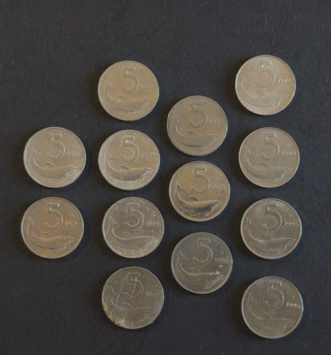Moneta monete lire 1951 1954 - moneta,