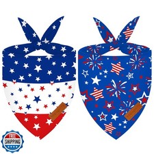 2 Pezzi Bandane per Cani