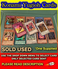 Konami Yugioh Cards Various