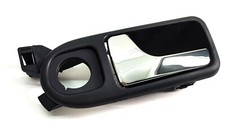MANIGLIA PORTA INTERNA SINISTR ANTERIORE per VW LUPO (1998-2005) CROMATO NERO