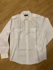 Set di 4 camicie ufficiale marina manica lunga taglia M / 40