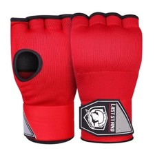 Guanti MMA in gel mezze dita - Allenamento Muay Thai/Sanda - Cinturino lungo