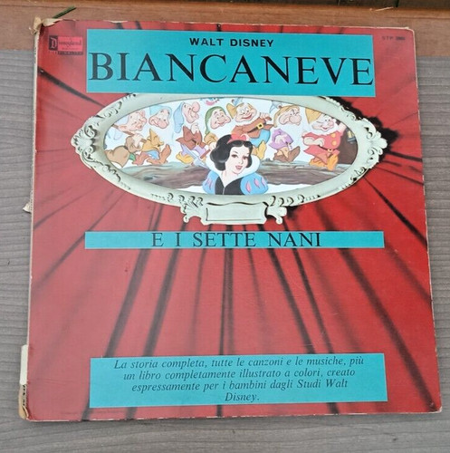Vinile33 giri biancaneve -  , biancaneve 