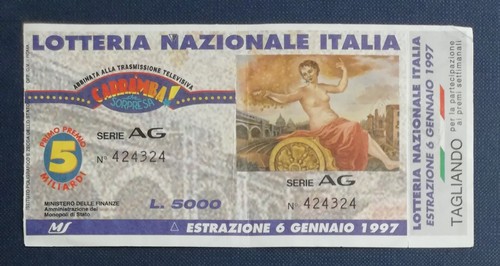 36149 biglietto lotteria - biglietto,