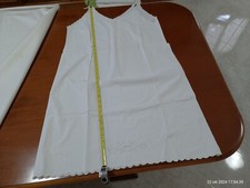 Antica Camicia da notte dal baule della nonna ricamata a mano segni del tempo ❗