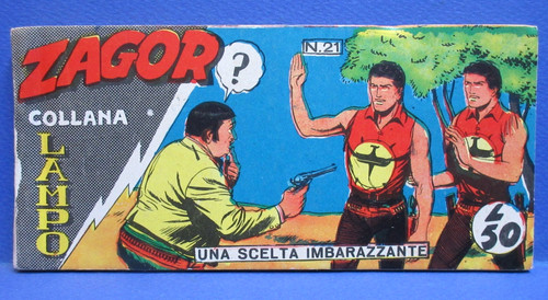Zagor striscia collana lampo - collana, 1