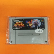 SUPER METROID NTSC JAP CARTUCCIA NINTENDO SNES USATO BOLOGNA