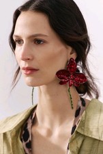 Orecchini Zara Fiore Orchidea