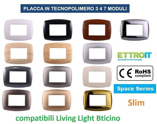 Placche bticino living - placche, light