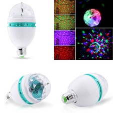 Lampadina rgb 3 led 3w lampada