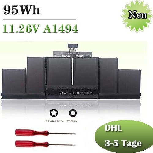 Batteria a1398 per apple - batteria,