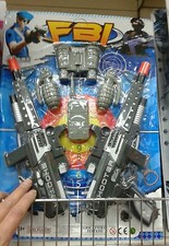 Set polizia fbi 2 mitra