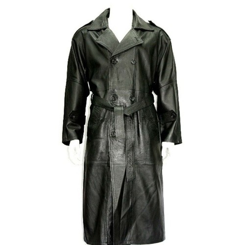Manteau long cuir agneau - en, d'agneau