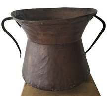 ANTICA GRANDE CONCA per da ACQUA VASO IN RAME BATTUTO tina anfora pentola 3.2 KG