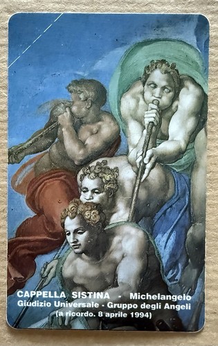 Scheda telefonica vaticano - scheda,