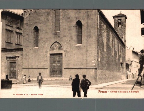 Firenze piazza chiesa - firenze, e
