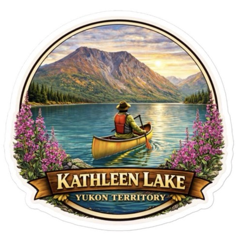 Canoe kathleen lake - on, yukon