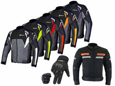 Giacca Moto Mesh Estiva Uomo