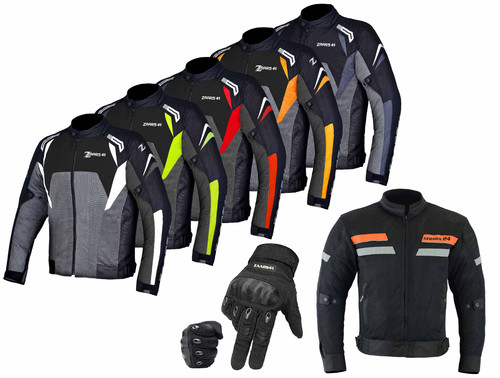 Giacca moto mesh - mesh, estiva