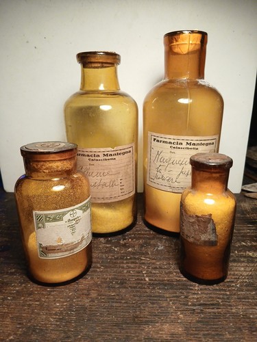 Bocce vintage farmacia - bocce,