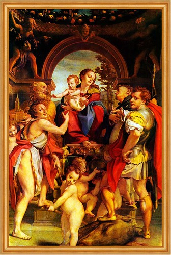 Madonna con san giorgio - san,