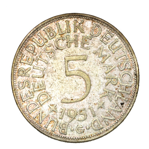 Germania mark 1951 - germania, 5