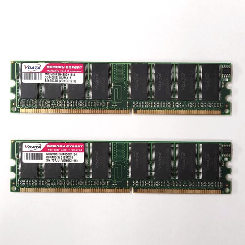Ram vdata 2gb 2x512 - ram,