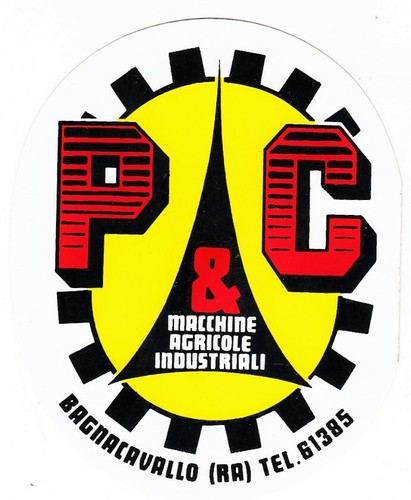 Adesivo macchine agricole - p&c,