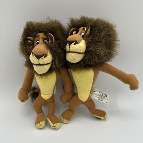 Set peluche madagascar - peluche, alex