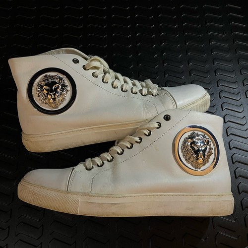 Versace white high top - versace, high-top