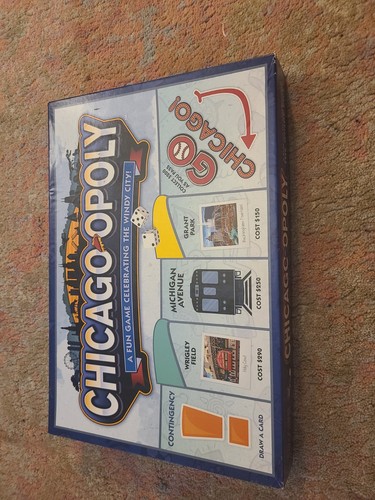 Chicago opoly gioco tavolo - gioco, da