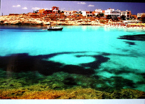 Cartolina lampedusa - cartolina.,