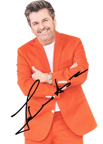 Biglietto autografo thomas - biglietto,