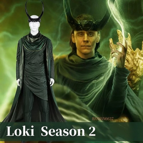 Costume cosplay loki stagione - costume,