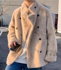 Giacca uomo pelliccia spessa