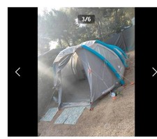 tenda da campeggio gonfiabile