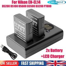 2x Batteria EN-EL14 per Nikon